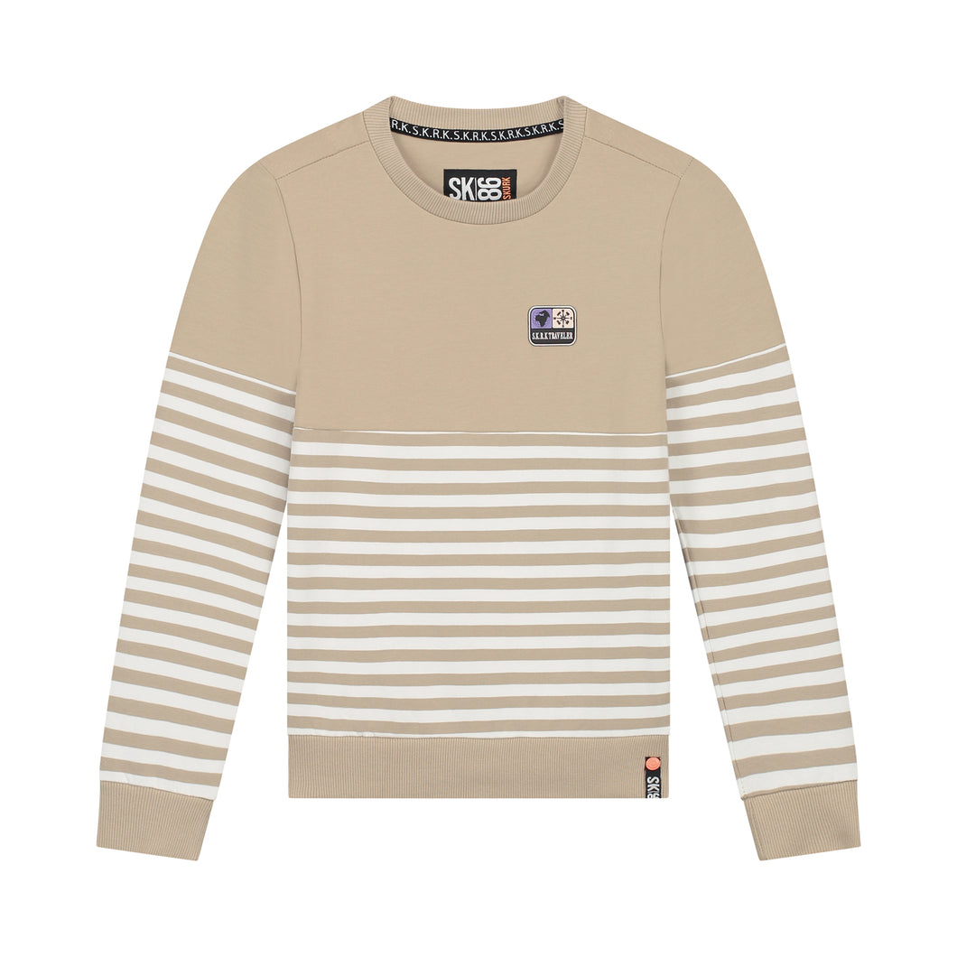 Sweater Shawn Sand - White