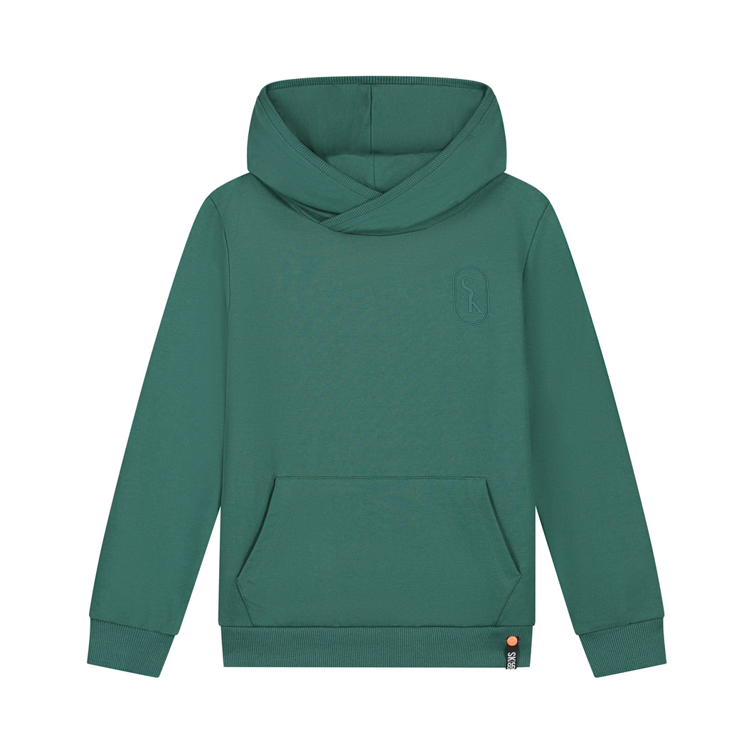 Hoodie Basic Sil Green